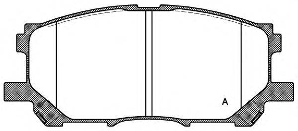OPEN PARTS BPA1039.00
