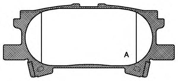OPEN PARTS BPA1040.00