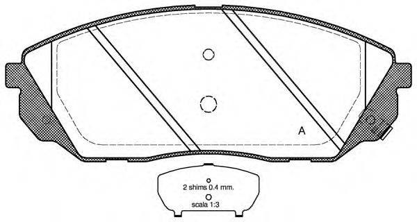OPEN PARTS BPA1041.12