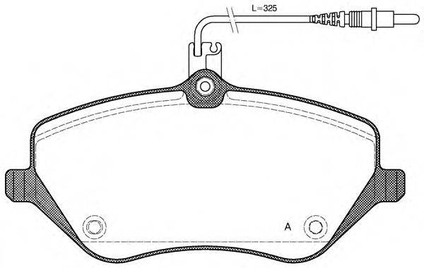 OPEN PARTS BPA1101.04
