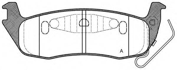 OPEN PARTS BPA1106.10