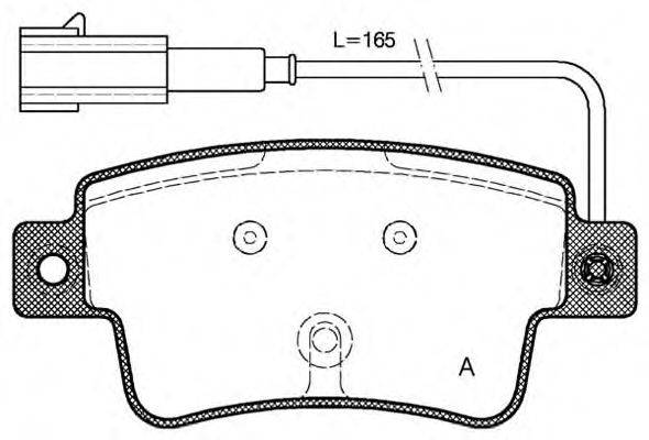 OPEN PARTS BPA1198.02