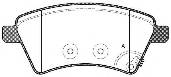 OPEN PARTS BPA1215.01