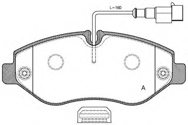 OPEN PARTS BPA1245.02