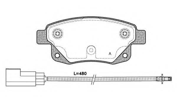 OPEN PARTS BPA1252.01