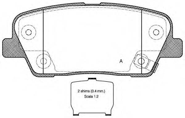 OPEN PARTS BPA1274.02