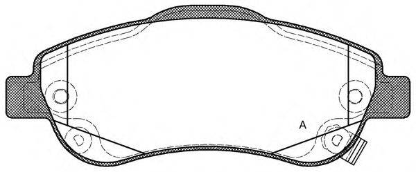 OPEN PARTS BPA1289.02