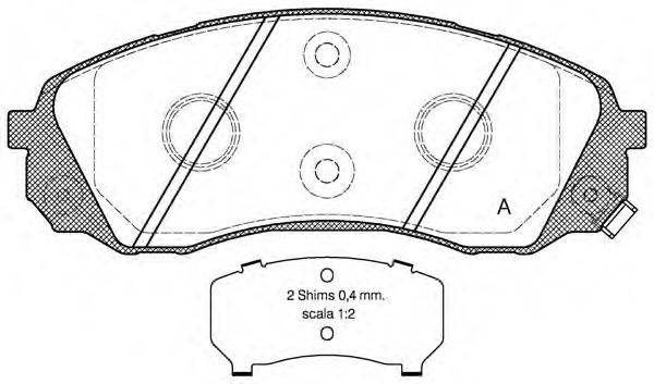 OPEN PARTS BPA1291.02