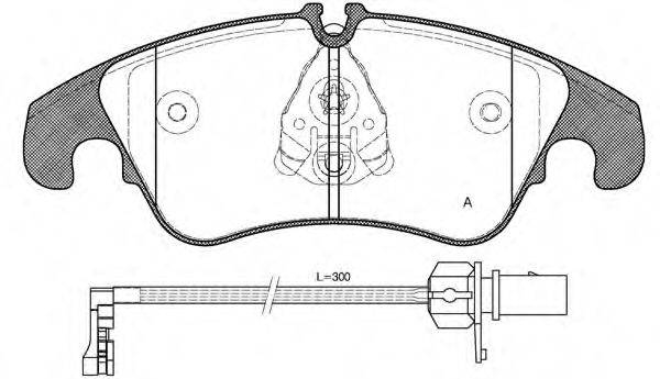 OPEN PARTS BPA1304.31