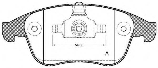 OPEN PARTS BPA1350.10
