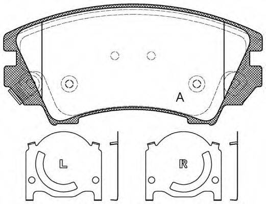 OPEN PARTS BPA1375.12