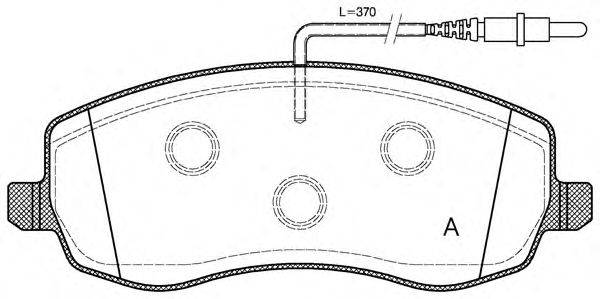 OPEN PARTS BPA1393.02