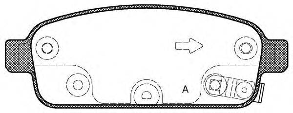 OPEN PARTS BPA1432.02