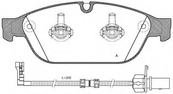 OPEN PARTS BPA1441.12