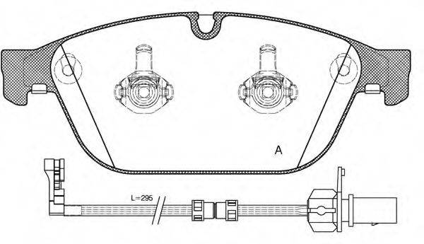 OPEN PARTS BPA1443.02