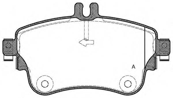 OPEN PARTS BPA1487.08