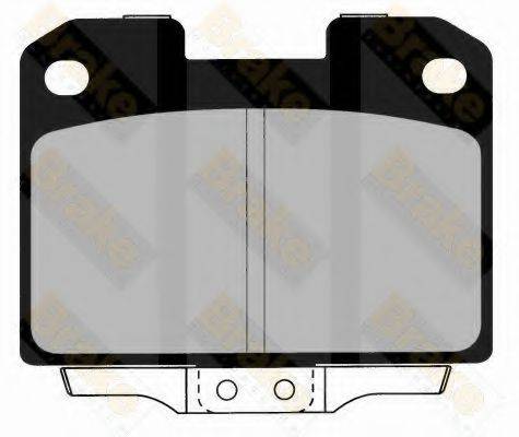 BRAKE ENGINEERING PA1372