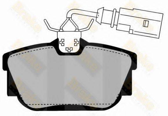 BRAKE ENGINEERING PA1457