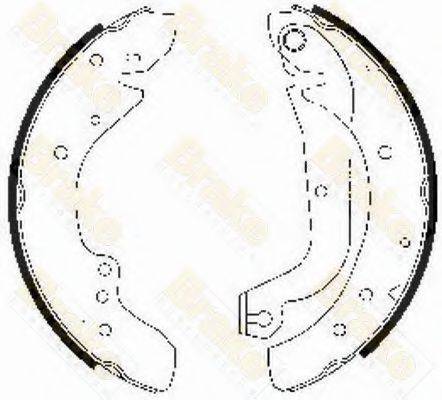 BRAKE ENGINEERING SH2486