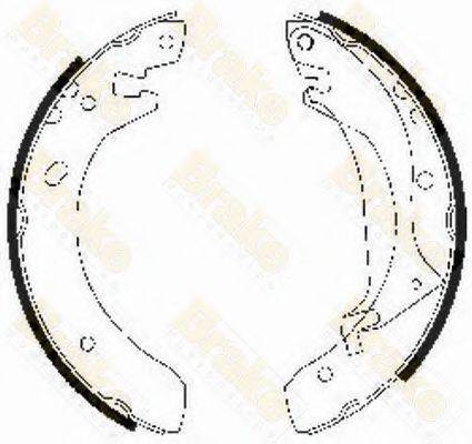 BRAKE ENGINEERING SH2506