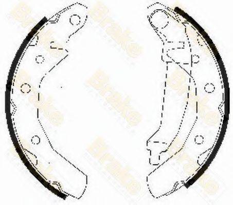 BRAKE ENGINEERING SH2510