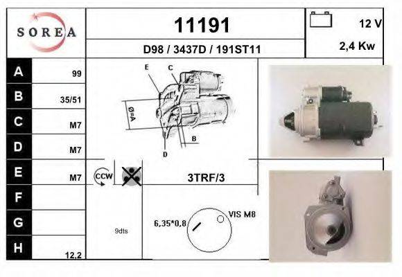 EAI D98 Стартер