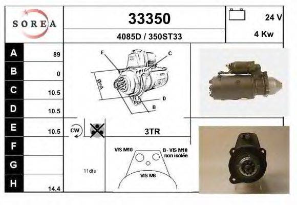 EFEL 09950 Стартер