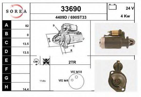 EAI 33690 Стартер