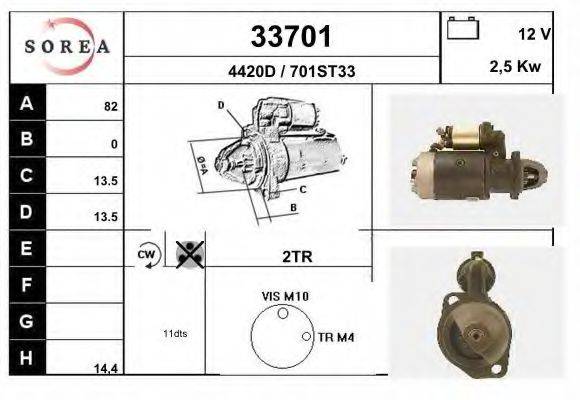 EAI 33701 Стартер