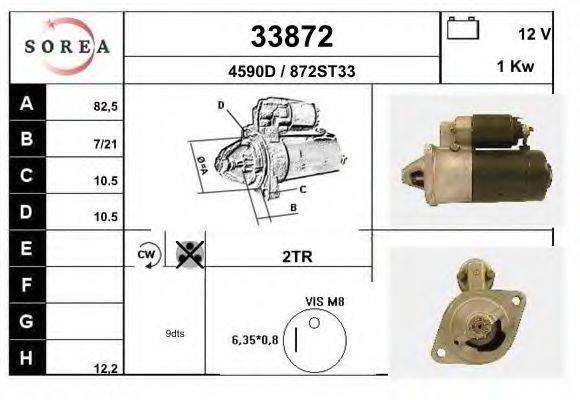 ELSTOCK 25243 Стартер