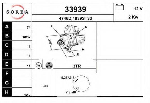 EAI 33939 Стартер