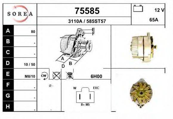 REMY 1100566 Генератор