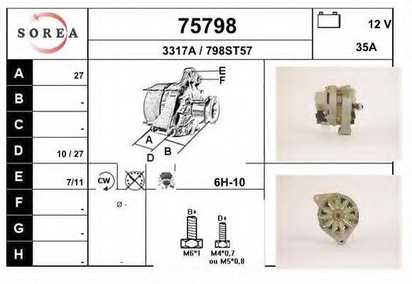 VALEO 590037 Генератор