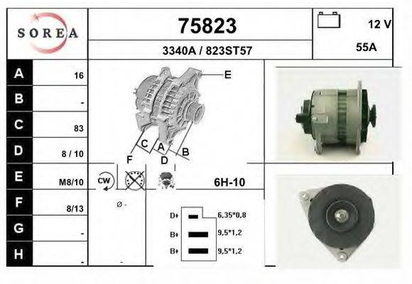 LUCAS ELECTRICAL 23938 Генератор