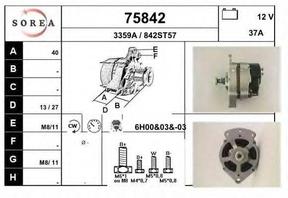 VALEO 10329 Генератор