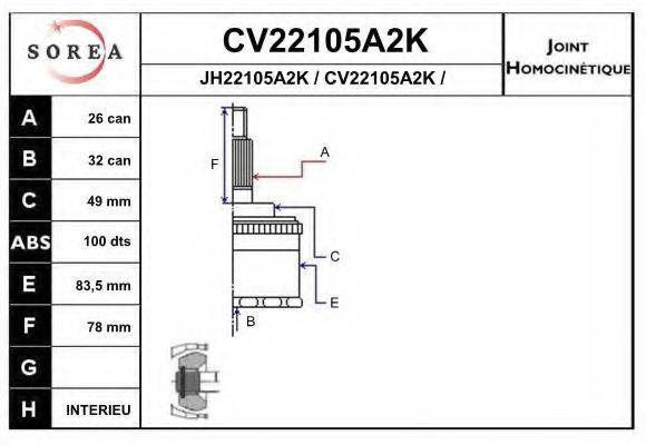 EAI CV22105A2K