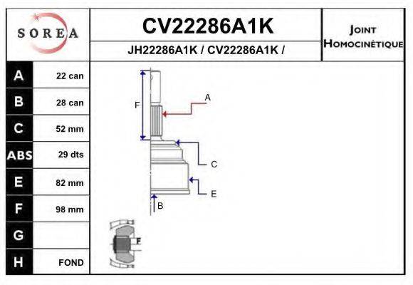 EAI CV22286A1K