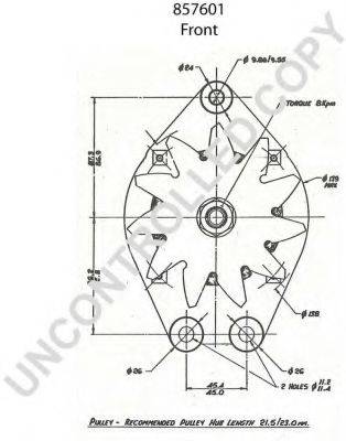 PRESTOLITE ELECTRIC 857565 Генератор