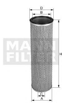 TEREX 9049 489 Фільтр додаткового повітря