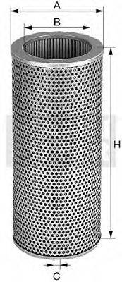 WIX FILTERS 51412 Фільтр, Гідравлічна система приводу робочого обладнання