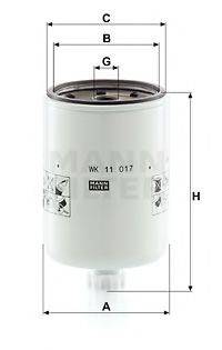 MANN-FILTER WK 842/28