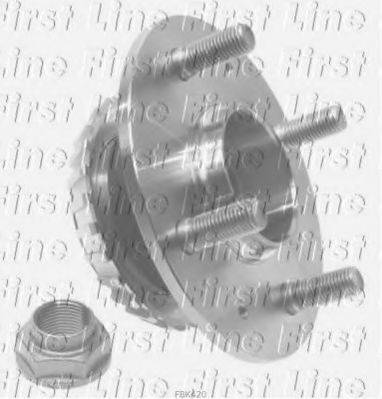 MOPROD BK736 Комплект підшипника маточини колеса