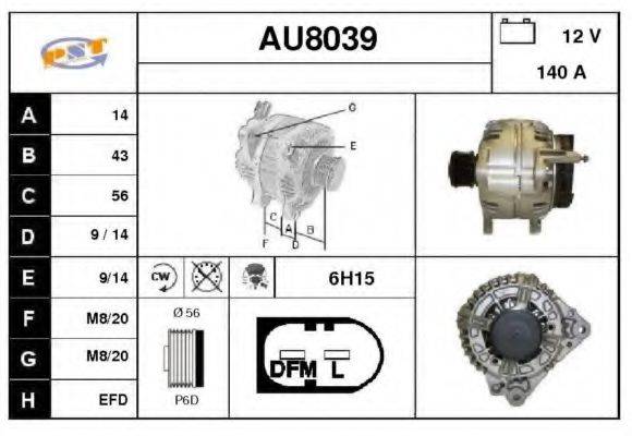 SNRA AU8039