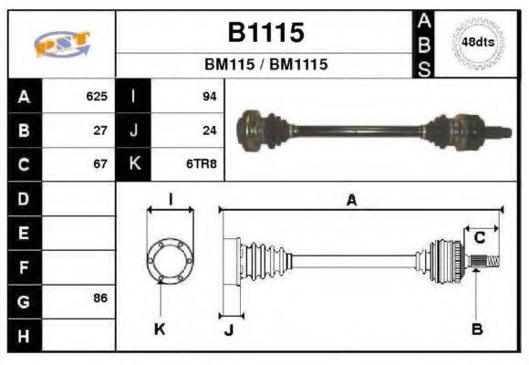 SNRA B1115
