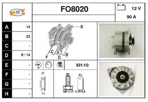 SNRA FO8020
