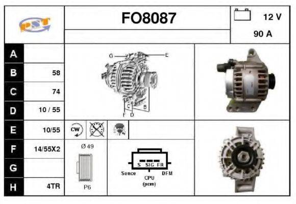 SNRA FO8087