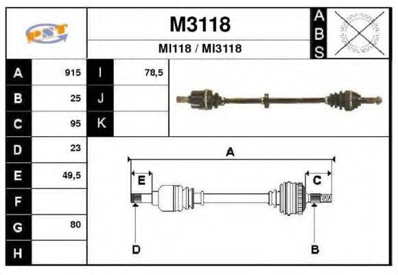 SNRA M3118