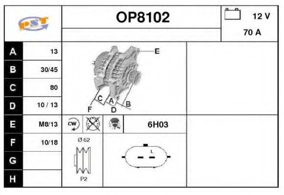 SNRA OP8102