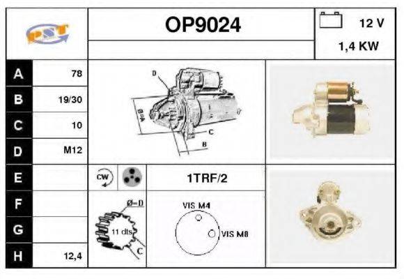 SNRA OP9024