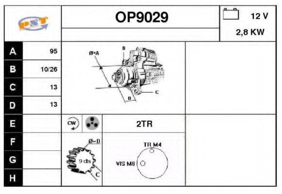 SNRA OP9029